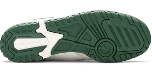 New Balance 550-Green & White